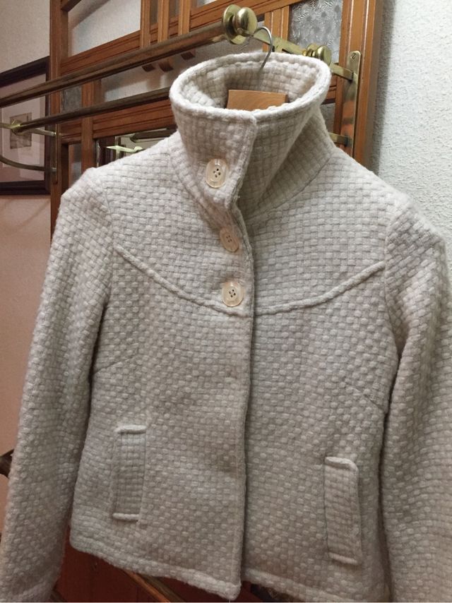 Trenca Blanco Roto Ideal Entretiempo