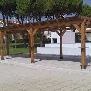 Pérgola de madera