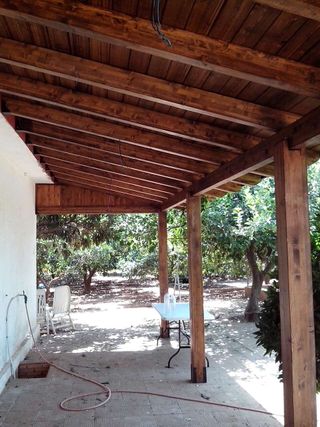Pérgola de madera