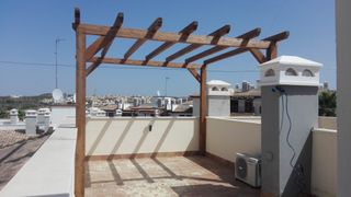 Pérgola de madera