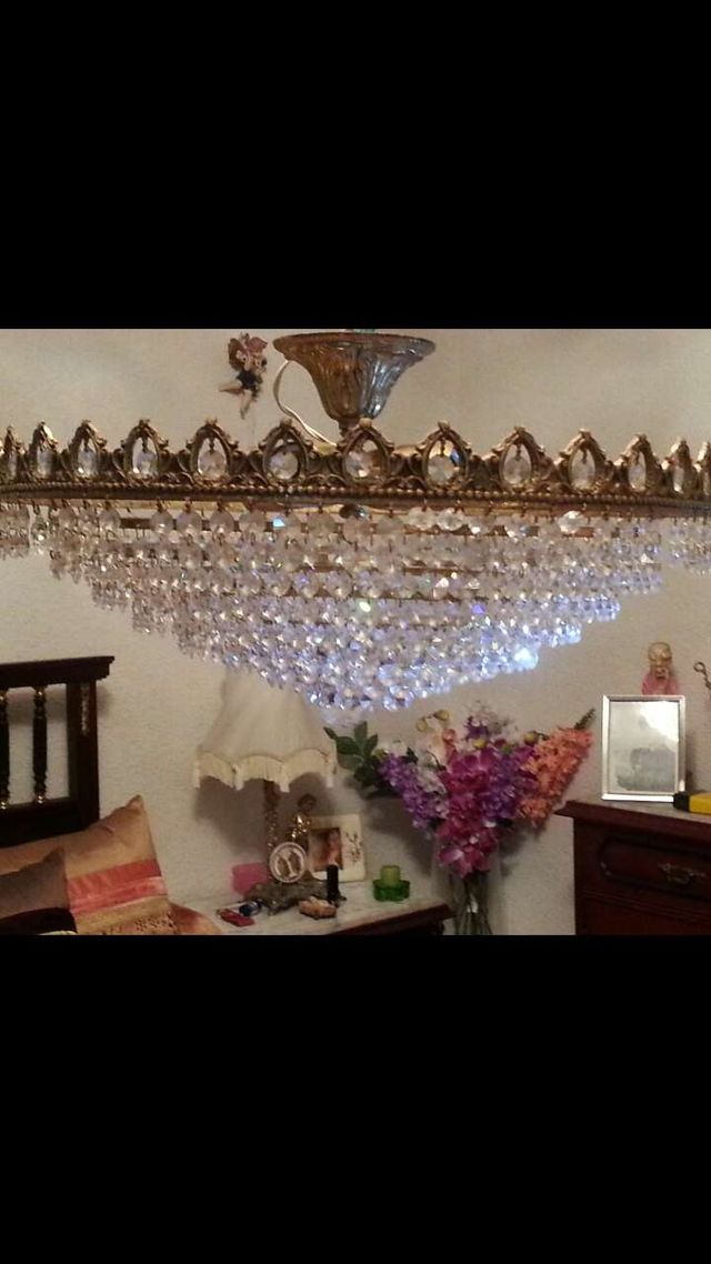 LAMPARA CRISTALES MURANO