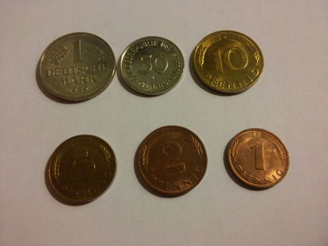 Monedas Alemania (DeutscheMark)