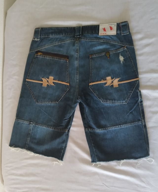 Bermuda vaquera chico t.44