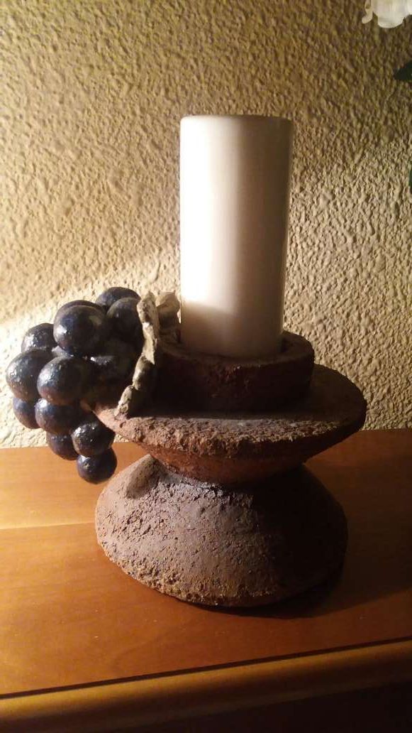 Candelabro ceramica