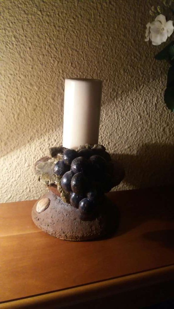 Candelabro ceramica