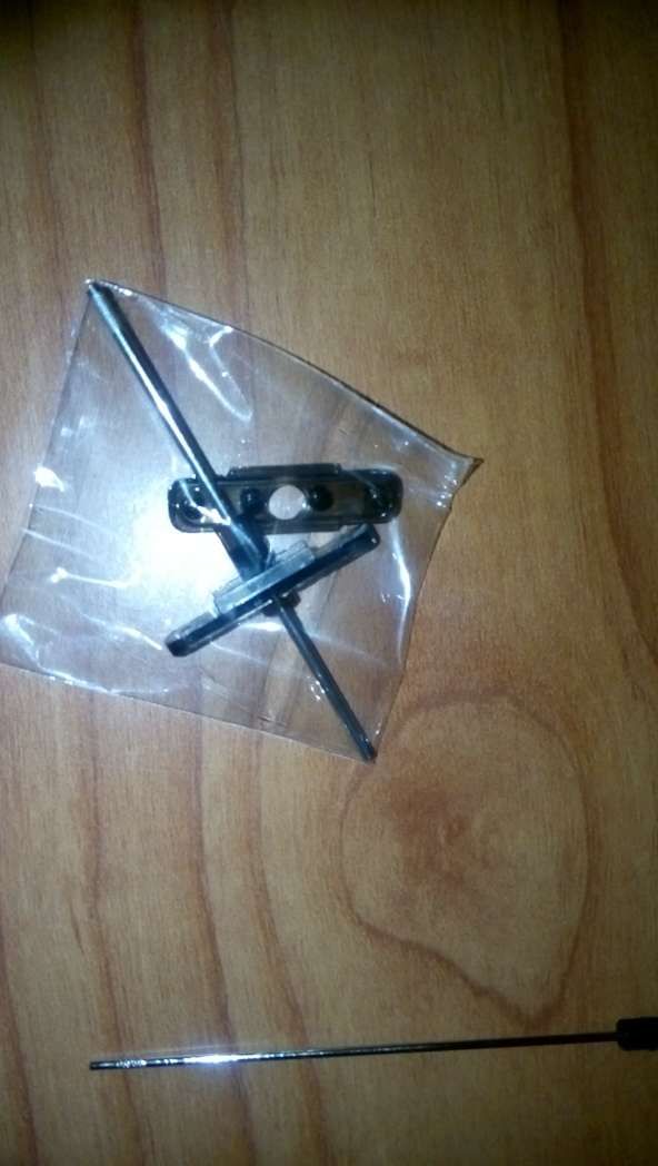 Ejes completos helicóptero radiocontrol