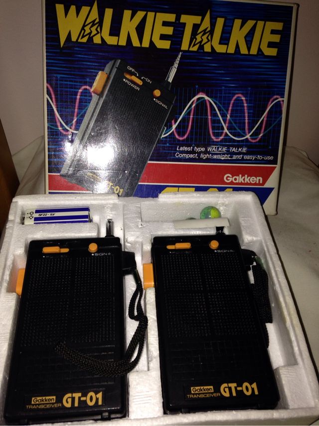 Walkitalkies De Los De Antes!!!