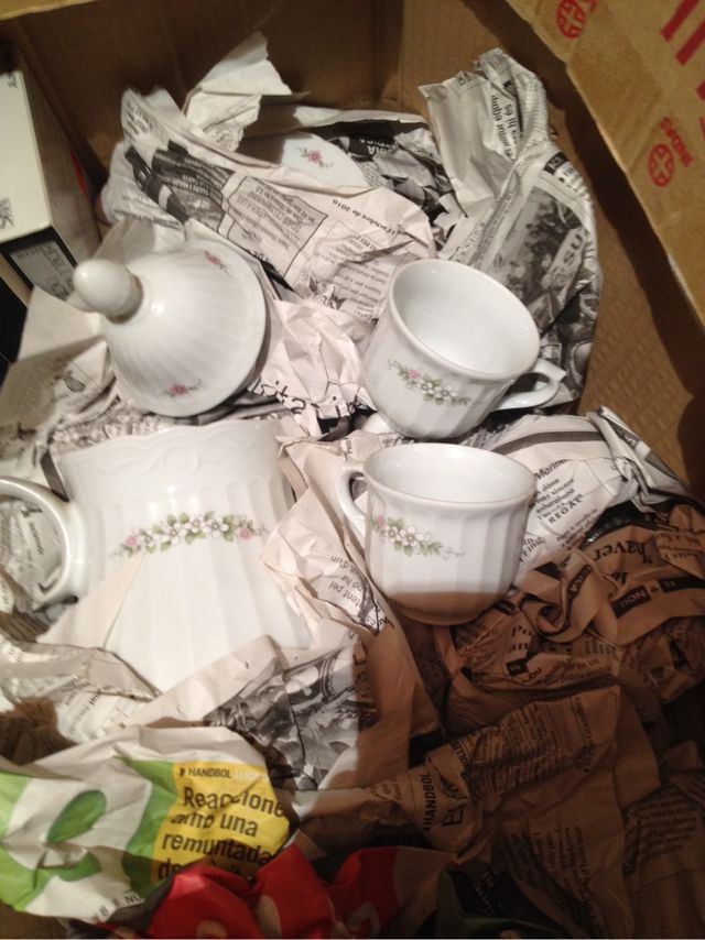 Juego De Cafe De Porcellana