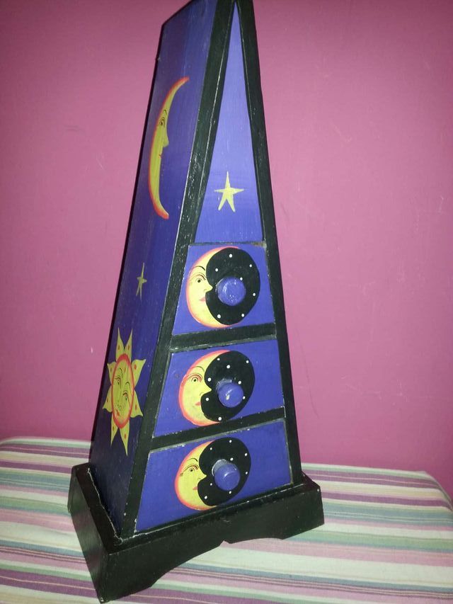 Caja- joyero de luna y sol