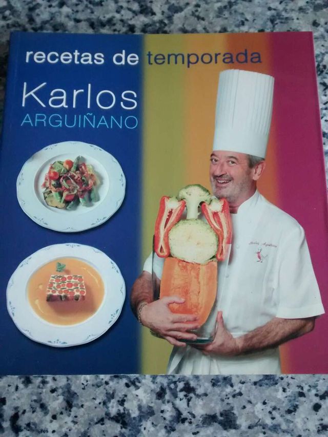 Libro de recetas Karlos Arguiñano