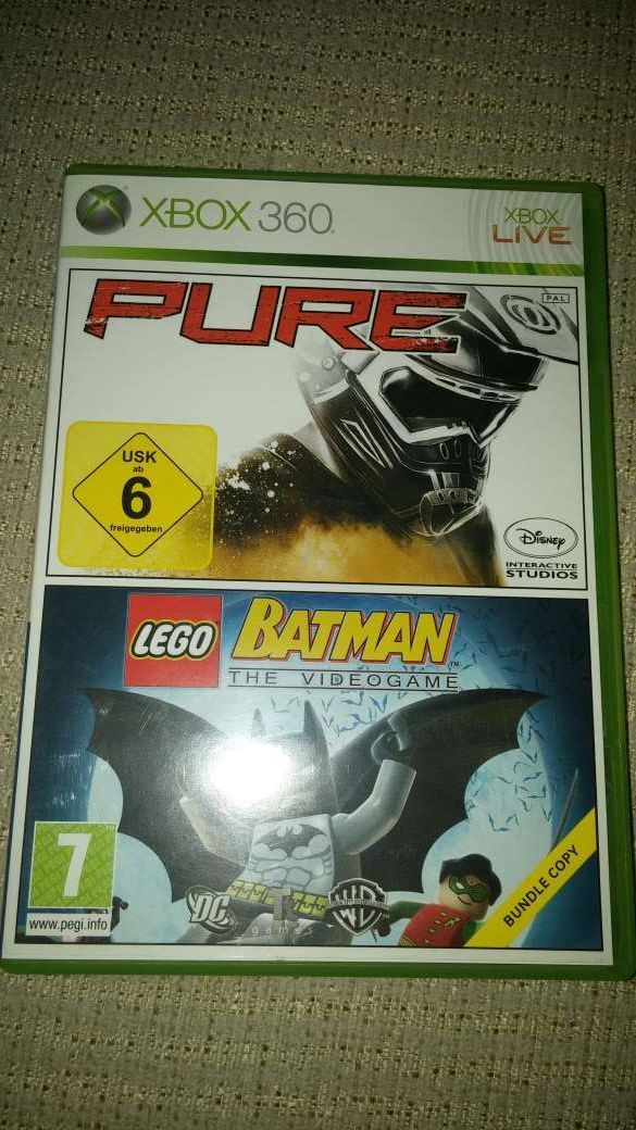 PURE + LEGO BATMAN PARA XBOX 360