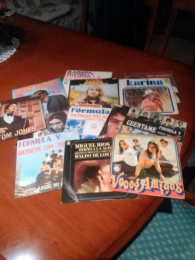 Colección vinilos años 60-70