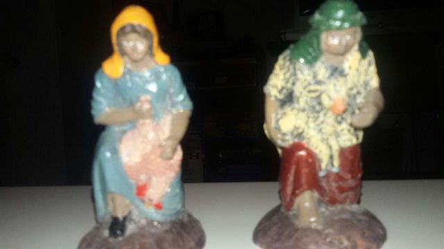 Figuras varias del belen de RESINA todas por 3.e