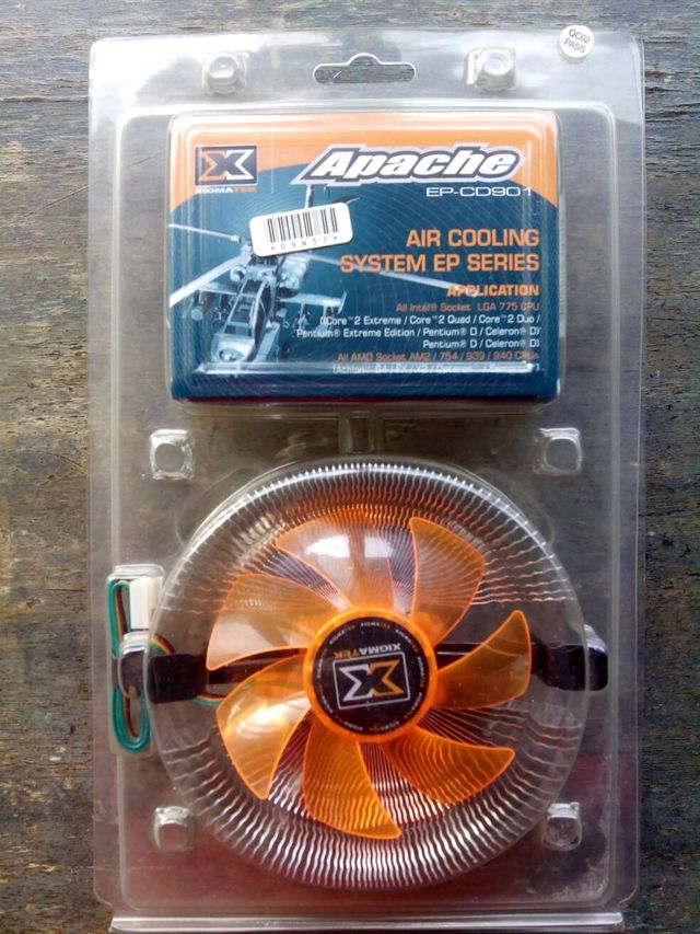 Ventilador microprocesador Apache