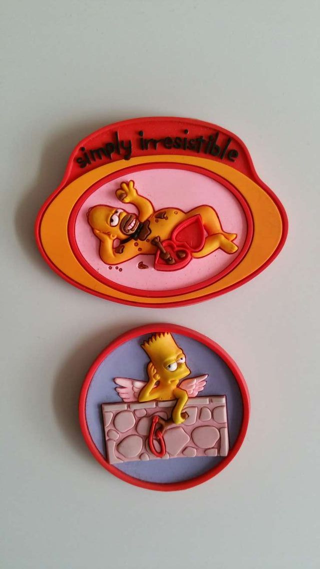Iman de nevera The Simpsons (2 unidades)