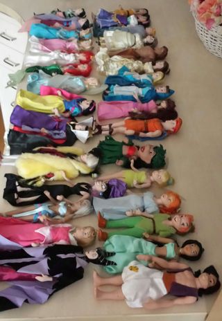 coleccion muñecas disney