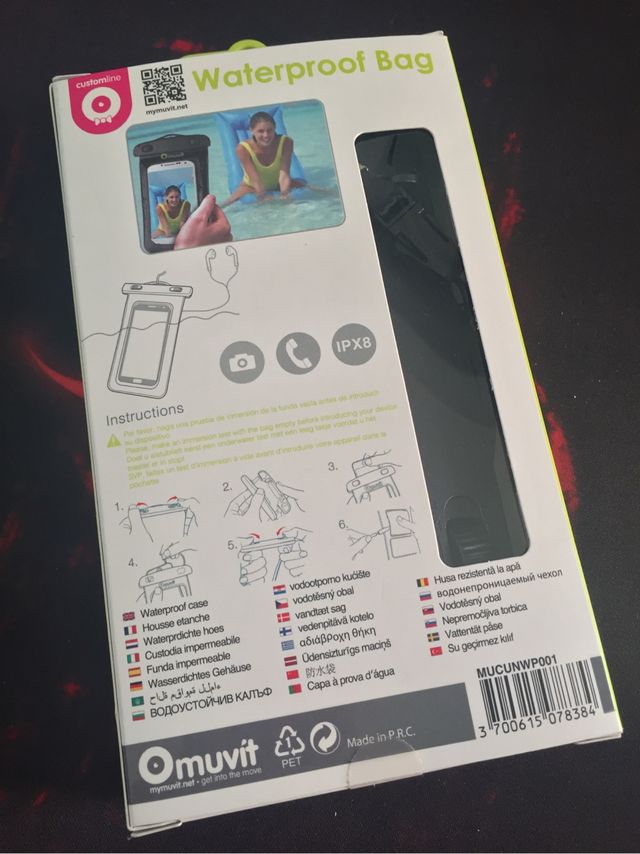 FUNDA IMPERMEABLE PARA SMARTPHONE