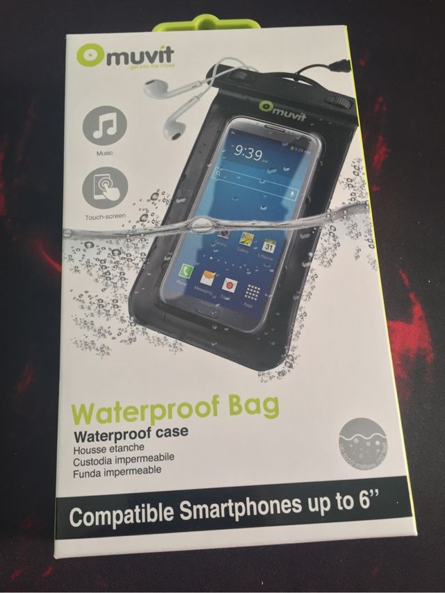 FUNDA IMPERMEABLE PARA SMARTPHONE