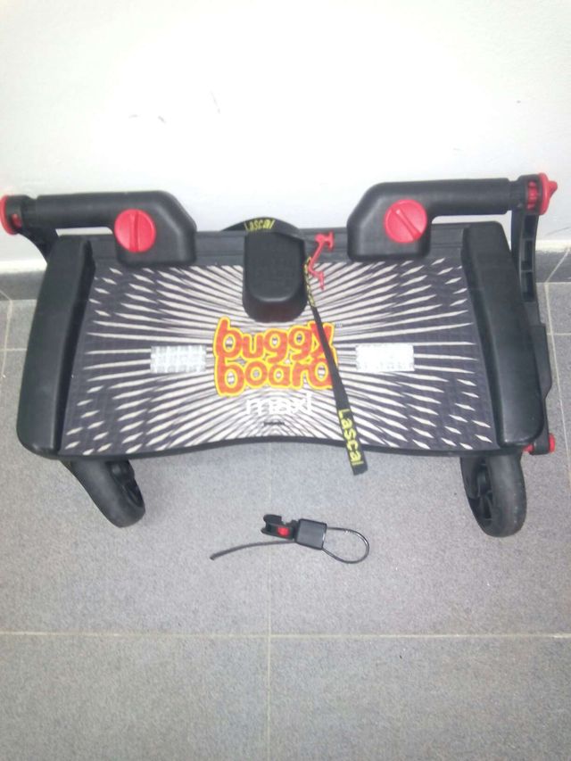 Patinete silla buggy board maxxi negro