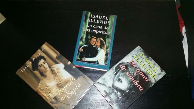 3 libros de Isabel Allende