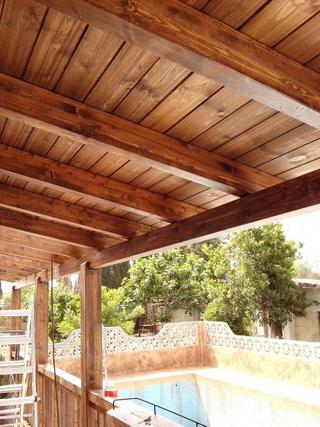 Porche de madera