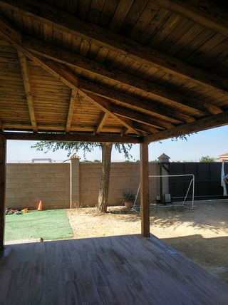 Porche de madera