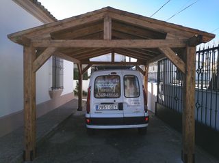 Porche de madera