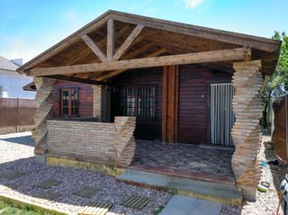 Porche de madera