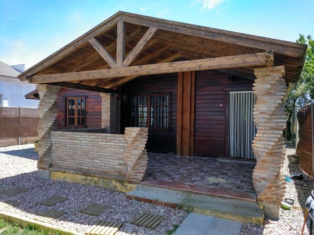 Porche de madera