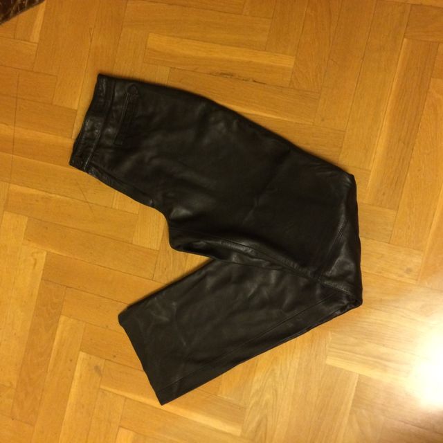 Pantalones De Cuero Piel Muy Suave Talla 38
