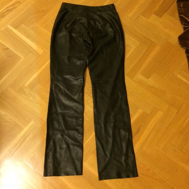 Pantalones De Cuero Piel Muy Suave Talla 38