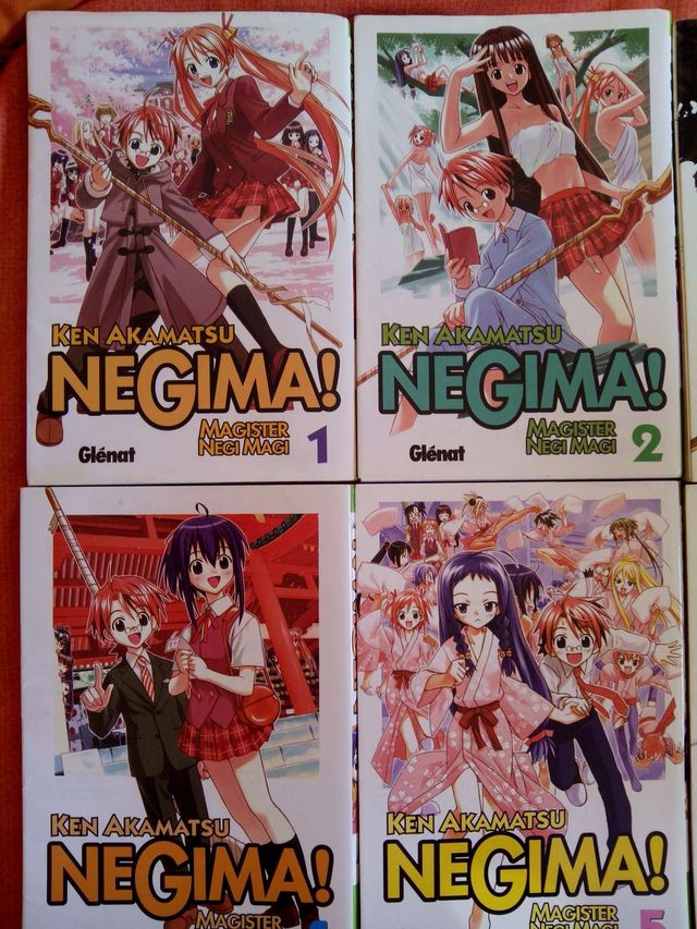 Comics Negima de Ken Akamatsu
