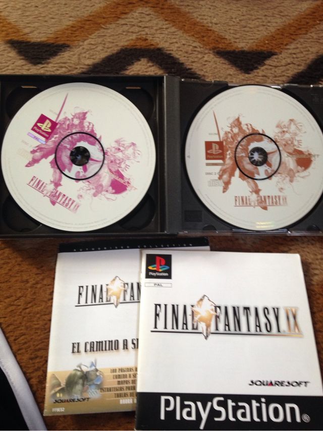Final Fantasy 9 IX Pal España edición RARA .