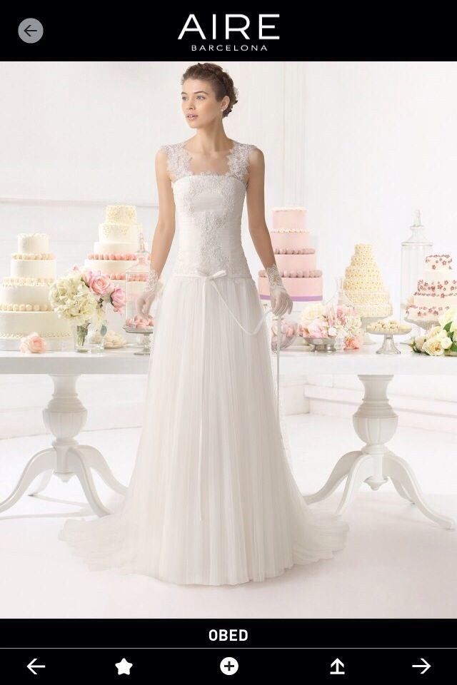 vestido novia obed aire barcelona 2015 de segunda mano por 550 € en