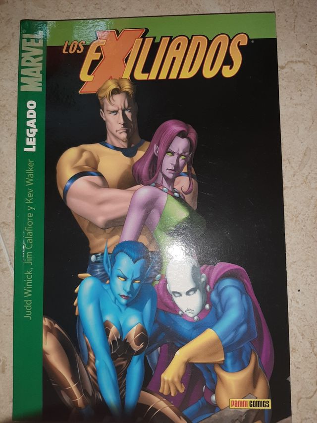 Comics marvel.Exiliados