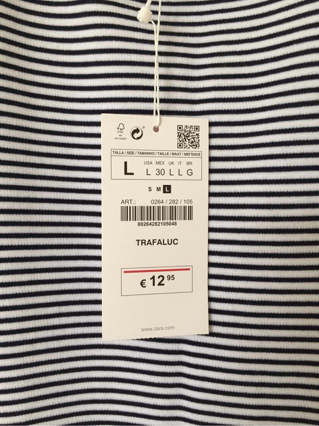 Vestido verano de tirantes Zara  nuevo T. L