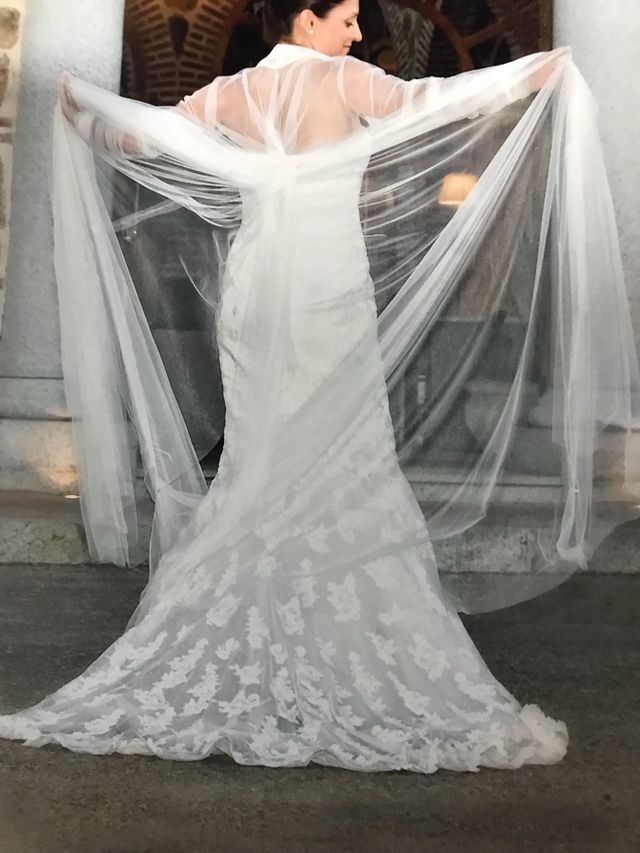Vestido Novia Silaba (Manuel Mota Pronovias) T.36