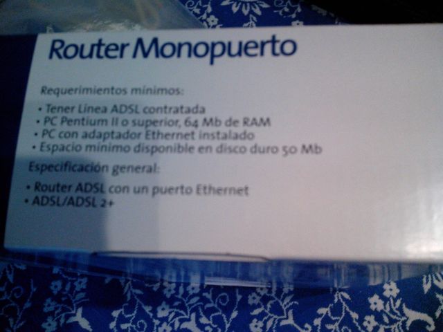 Router Monopuerto