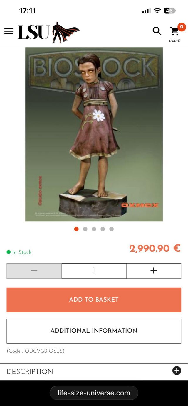 BIOSHOCK LITTLE SISTER 1/1