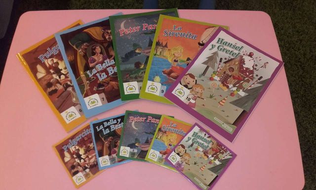 Lote de cuentos infantiles + Cd-Audio (esp)