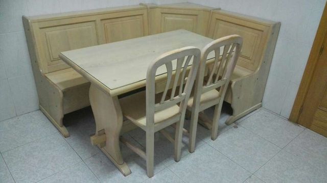 Mesa rinconera cocina de segunda mano por 550 € en Alcorcón en WALLAPOP Mesa rinconera cocina de segunda mano por 550 € en Alcorcón en WALLAPOP