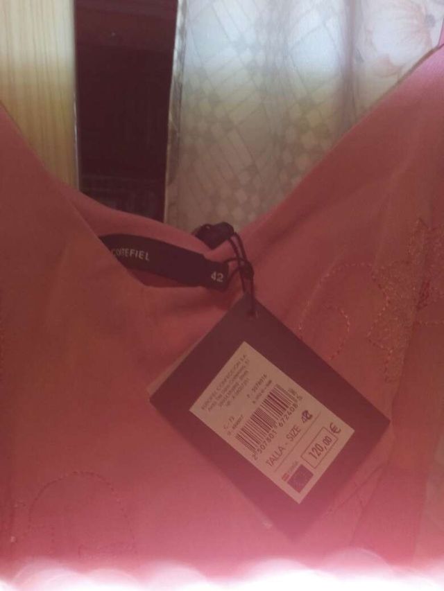 Vestido rosa talla 42