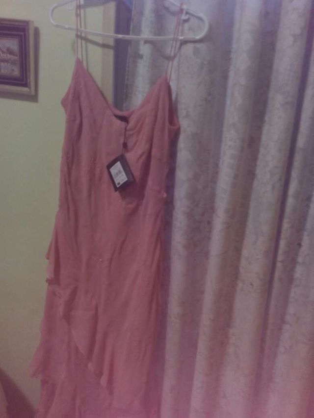 Vestido rosa talla 42