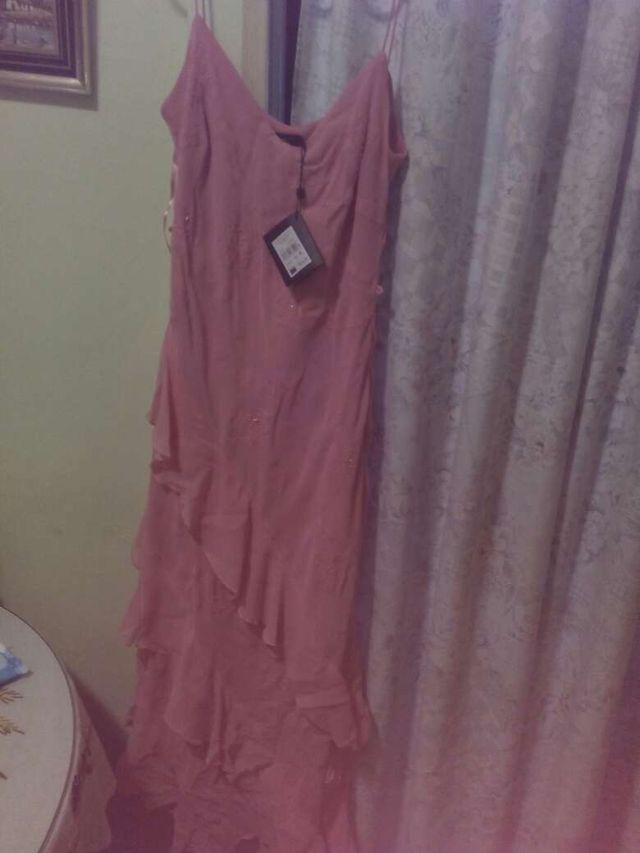 Vestido rosa talla 42