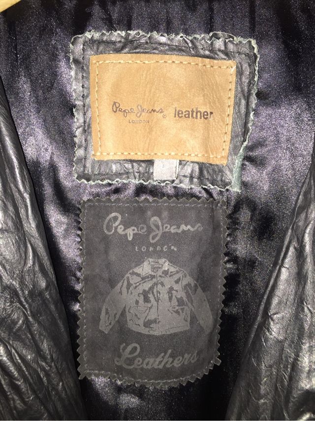 Chaqueta De Piel Pepe Jeans
