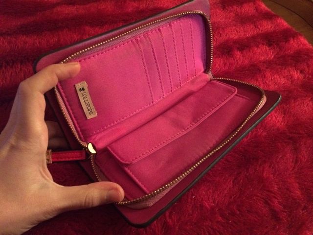 Billetera Lollipops Roja acharolada