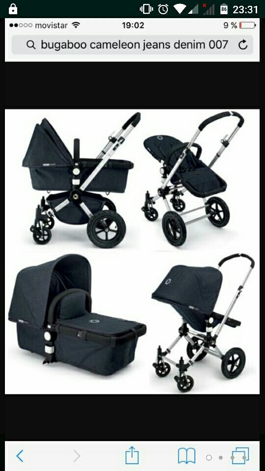 Recambios Bugaboo reparación Camaleon 1, 2 y 3