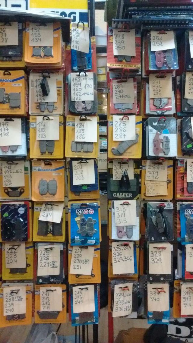 Pastillas de freno moto