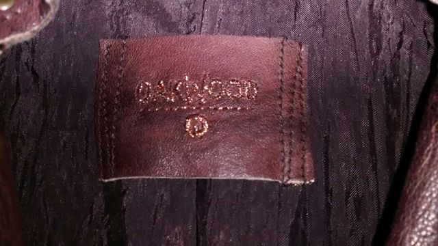 Gabardina de piel mujer