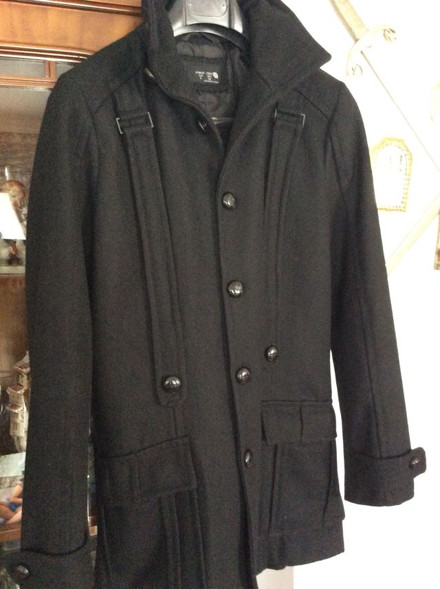 Abrigo De Paño De Hombre